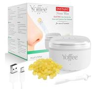 Yoffee Instant Nose Wax scaldacera elettrico con cera d'api naturale, 50 g