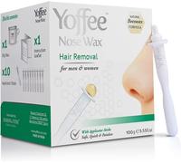 Yoffee Original Nose Wax Kit Cera d’Api Biologica 100 g Ceretta per Peli del