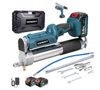 Yofidra 2 in 1 Ingrassatore a Batteria 12000 PSI, 5,3 oz/min