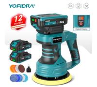 YOFIDRA Cordless Car Polisher 8 Marce Regolabile Lucidatrice Elettrica Auto Ceretta Rotary Polish Per Makita 18V Batteria Spille