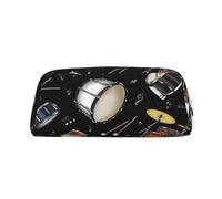 YOFIEN Astuccio portapenne nero per ragazze Jazz Collection, astuccio portapenne con cerniera