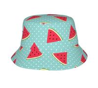 YOFIEN Cappello a Secchiello Watermelon 1 per Uomo e Donna, Cappelli Estivi per Uomo e Donna