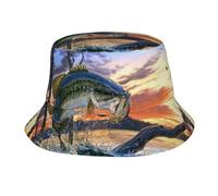 YOFIEN Cappello da Pescatore Fish Go per Uomo e Donna, Cappelli Estivi per Uomo e Donna