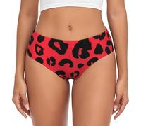 YOFIEN Slip da Donna con Stampa Leopardata, Leone, Tigre, con Supporto, Comodi e Morbidi, per Donne