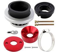 YOFMOO Adattatore per filtro dell'aria Velocity Stack da 42 mm, 43 mm, 44 mm, per minimoto a 2 tempi, mini bici da cross per bambini, ATV, Go Kart, Big Foot Goped Blad a gas, X1, X2, X3, X6
