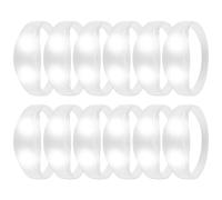 YOFOBU 12 braccialetti luminosi a LED attivati dal suono, braccialetto con luce lampeggiante per Capodanno, forniture per feste di Natale, bomboniere, regalo di compleanno, carnevale, concerti, eventi