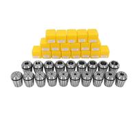 YOFULY ER32 Set mandrini a molla, ER32 mandrino 2 - 20 mm, ER32 molla per macchina per incisione e tornio CNC, portautensili, 19 pezzi…