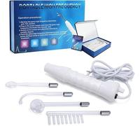 Yofuly Macchina per il Viso ad Alta Frequenza, Portatile con 4 Rosso Bacchetta ad Alta Frequenza per Rafforzamento della Pelle