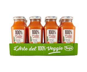 Yoga 100% Frutta e carota Arancia, Carota, Limone 12 x 200 ml