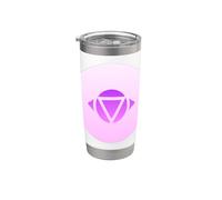 Yoga Ajna Consapevolezza Terzo Occhio Chakra Brahman Bicchiere termico in acciaio inox doppia parete