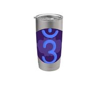 Yoga Ajna Consapevolezza Terzo Occhio Chakra Brahman Bicchiere termico in acciaio inox doppia parete