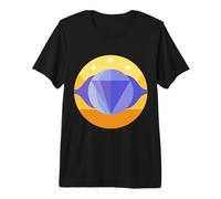 Yoga Ajna Consapevolezza Terzo Occhio Chakra Brahman Maglietta Premium