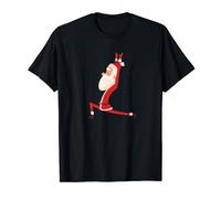 Yoga Babbo Natale allenamento Maglietta