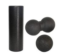 Yoga Ball Donne Yoga Foam Block Rullo Rullo arachidi Palla Set Block Block Peanut Massage Rullo Palla Terapia Rilassarsi Esercizio Yoga Fitness Attrezzature for il fitness Ball Yoga(Brown)
