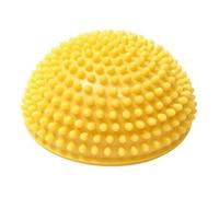 Yoga Ball Half-Ball Muscle Foot Body Esercizio Stress Release Fitness Yoga Massage Ball for tecniche equilibrate Allenamento fitness fisico Ball Yoga(Yellow)