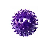 Yoga Ball Portable Spiky Trigger Point della sfera di massaggio del piede della mano Pain Relief yoga di forma fisica muscolare profondo Relax Balls Care Ball Yoga(Purple)
