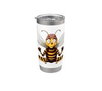 Yoga Bee Bicchiere termico in acciaio inox doppia parete