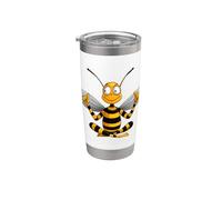 Yoga Bee Bicchiere termico in acciaio inox doppia parete