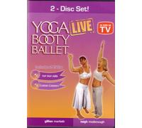 Yoga Booty Ballet Live 2 DVD set: Hip Hop Abs & Cardio Cabaret