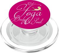 Yoga Cat Namaste sulla meditazione Sport Karma Funny PopSockets PopGrip per MagSafe