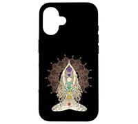 yoga chakra namaste buddha energie loto karma om Custodia per iPhone 16