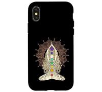 yoga chakra namaste buddha energie loto karma om Custodia per iPhone X/XS