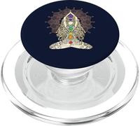 yoga chakra namaste buddha energie loto karma om PopSockets PopGrip per MagSafe