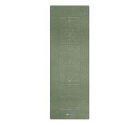 YOGA DESIGN LAB | The Combo Glow in the Dark Yoga Mat | 2-in-1 Mat+Towel | Eco Luxury | Ideal for Hot Yoga, Power, Bikram, Ashtanga, Sweat | Studio Quality | Includes Carrying Strap! (Boho Glow,