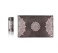 YOGA DESIGN LABS HAND TOWEL MANDALA BLACK