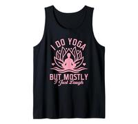 Yoga divertente della risata Faccio yoga ma soprattutto rido Canotta