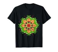Yoga Donne Ragazze Bambini Mandala Maglietta