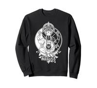Yoga Elefante Dio Ganesh Ganesha Indiano Yin Yang Simbolo Felpa
