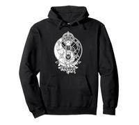 Yoga Elefante Dio Ganesh Ganesha Indiano Yin Yang Simbolo Felpa con Cappuccio