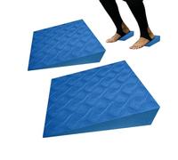 Yoga Foam Wedges - Foam Wedge for Exercise | 2 Pieces Ergonomic Lightweight | Work Out Wedge Blocks | for Yoga Pilates Squat Pushup Plank Fitness Foot Workout