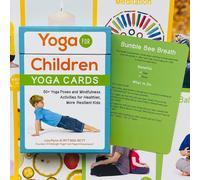 Yoga for Children Mindfulness & Pose Cards Deck NEW Adams Media - Carte Oracle