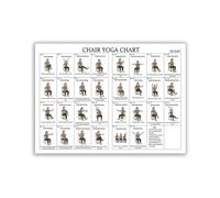 Yoga for Every Body Inspiration Canvas, Gentle Movement Art for a Peaceful Home Decor(Unframed,16x24inch(40x60cm))
