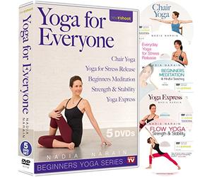 Yoga For Everyone with Nadia Narain (5 DVD Ultimate Yoga Box Set)