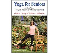 Yoga for Seniors with Jane Adams (2nd edition): Improve Balance, Strength & Flexibility with Gentle Senior Yoga, now with 3 complete practices.