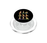 Yoga Giraffa - Yoga Yogi Meditazione Spirituale Zen Boho PopSockets PopGrip per MagSafe
