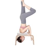Yoga Headstand Sgabello - Yoga Headstand Bench - Yoga Headstand Chair for Home - Yoga Chair Headstand - Headstand Chair - Inversione Chair - Wood and PU Pads