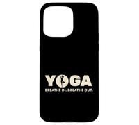 Yoga inalazione, design retrò Balance Custodia per iPhone 15 Pro Max