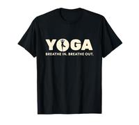 Yoga inalazione, design retrò Balance Maglietta