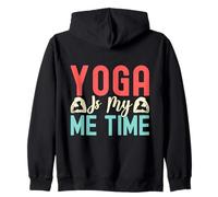 Yoga Is My Me Time Funny Yoga Felpa con Cappuccio