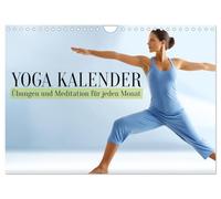 Yoga Kalender - Übungen und Meditation für jeden Monat (Wandkalender 2026 DIN A4 quer), CALVENDO Monatskalender: Yoga Kalender mit praktischen ... für Frauen und alle, die Yoga lernen wollen.
