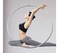 Yoga Lyra Hoop Aerial Ring, Home Gym Dancing Studio Large Aerial Hoop, Circus Acrobatics Performance Single Point Hoop for Indoor Outdoor (Size : Diameter-85cm(33 1/2")) ( Diameter95cm(37 3/8"))