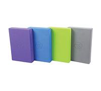 Yoga Mad YBLEVAB2-PUR, Blocco Yoga, Schiuma Eva ad Alta densità Unisex Adult, Viola, 305mm x 205mm x 50mm