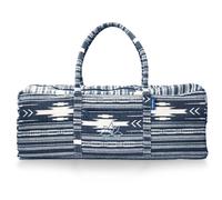 Yoga-Mad Horizon - Borsa per tappetino da yoga, spaziosa borsa in cotone con tasche e cerniera intera, adatta per tappetini, blocchi, coperte e accessori, fodera resistente e impermeabile, 3 opzioni