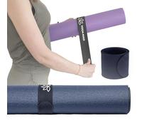Yoga-Mad Strap Slap Band per tappetino yoga | Mantiene il tappetino da yoga ben arrotolato, si adatta a tutti i tappetini di dimensioni standard | Facile schiaffo con presa super forte | Accessorio