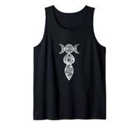 Yoga Mandala Triplice Luna Dea Fanciulla Madre e Crone Canotta