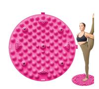 Yoga Mat, Foot Massage Mat Reflexology Walk Stone Road, Foot Massage Acupoint Mat, Naturally Relax Back, NeckFeet Muscles - Point Pad Mat for Fitness, Stress and